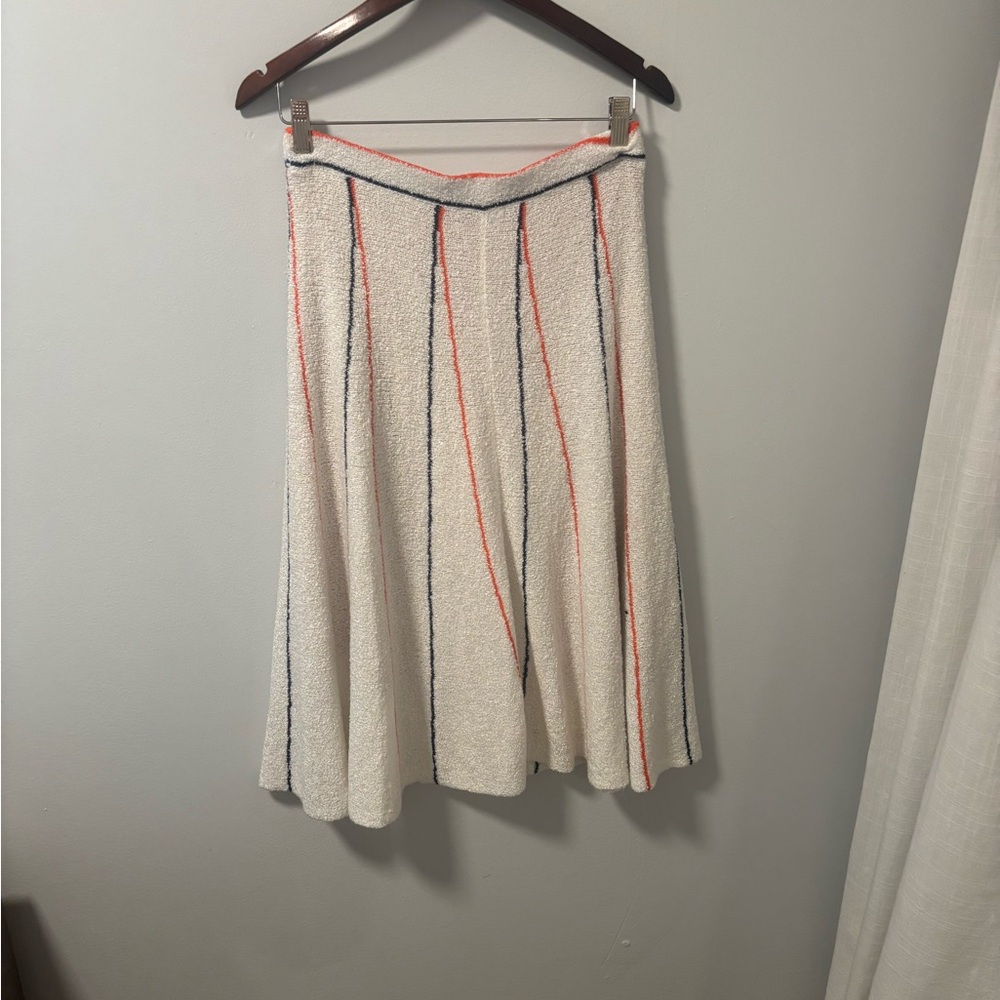 J. CREW Flared sweater-skirt in stripe - Picture 5 of 9